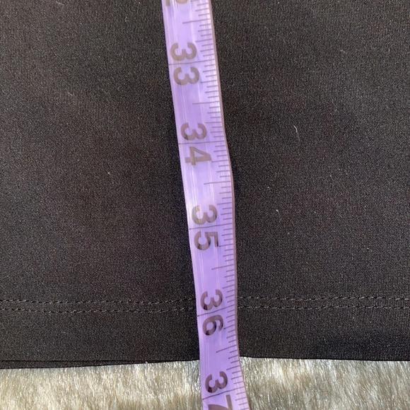 Calvin Klein tunic black chain link neck midi dress - Picture 7 of 12